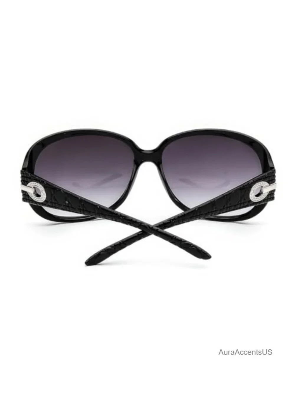 Oversized Retro Oval Sunglasses UV400 Gradient Lens Full-Frame Unisex